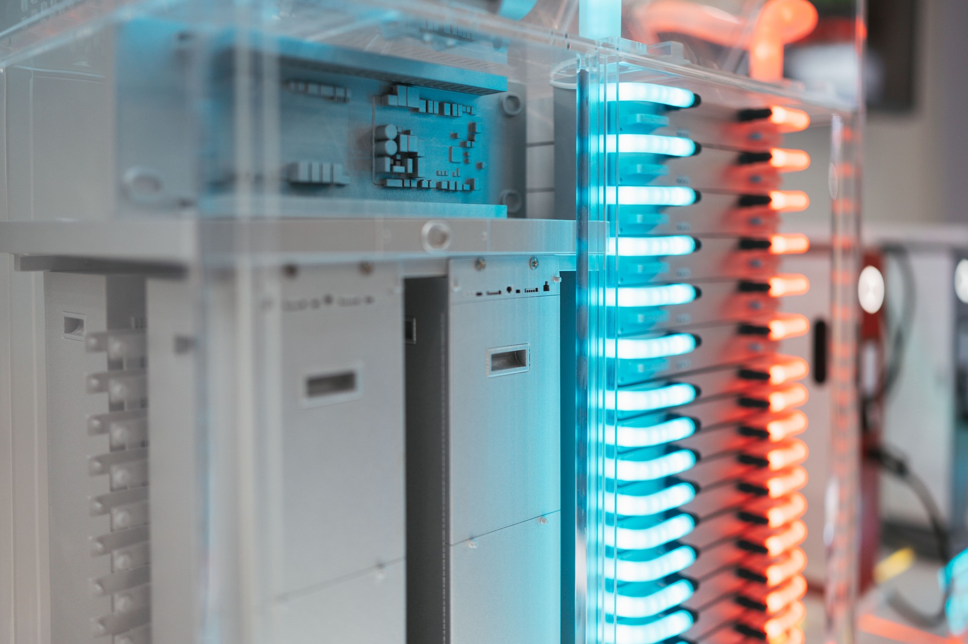 power inverter and battery connection panel for solar energy storage and electric grid systems smart energy inverter system with battery interface for renewable energy management